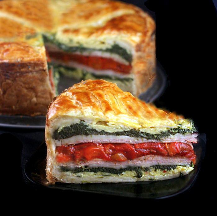 Tourte Milanese - A Meal en Croute - Parsley, Sage, and Sweet